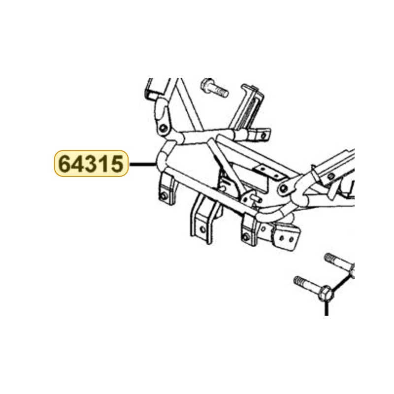 64315-LEA7-E00 BRKT FR COVER — diagram cutout