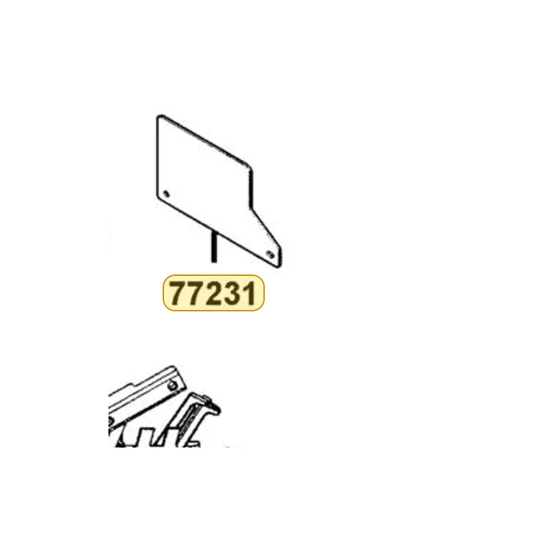 77231-LEA7-E00 STAY SEAT CATCH — diagram cutout