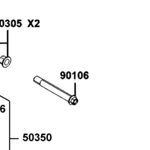 90106-LEA7-E00 BOLT FLANGE 15X118 — diagram cutout