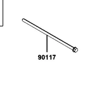 90117-KED9-950 BOLT FLANGER 10X265 — diagram cutout