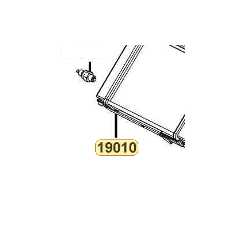 19010-LFA7-E00 RADIATOR COMP — diagram cutout