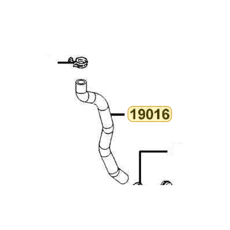 19016-LEA7-E00 HOSE.WATER-UNIT CAP — diagram cutout