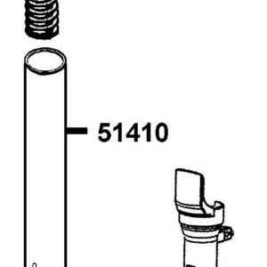 51410-LEA7-E00 FORK PIPE COMP — diagram cutout