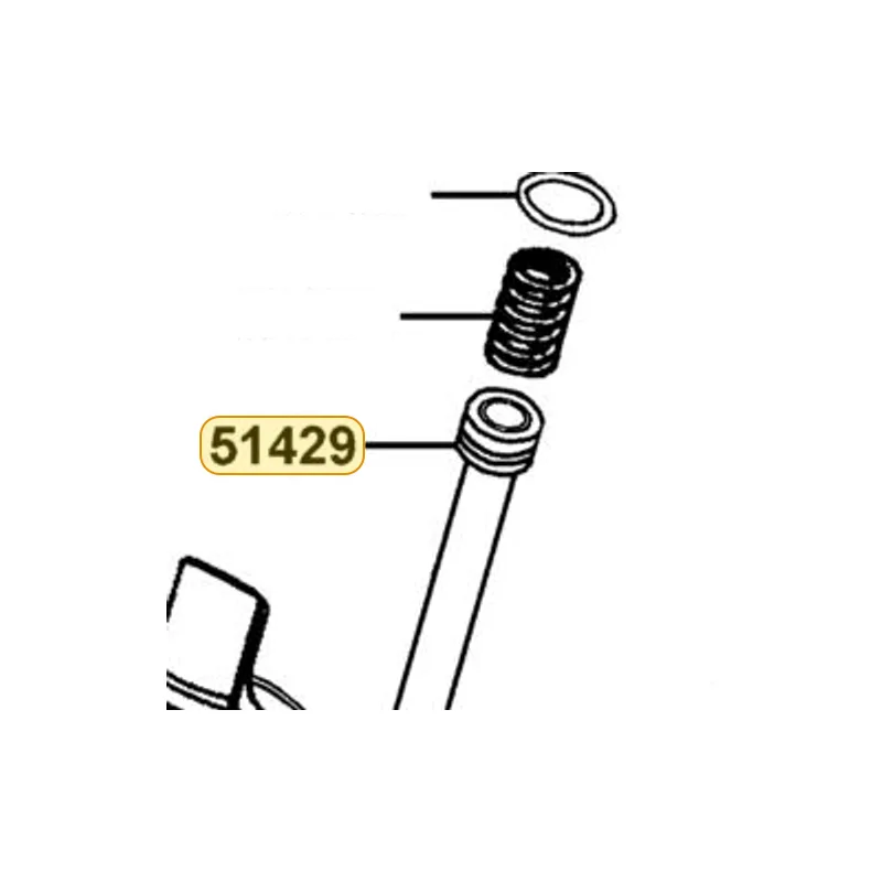 51429-LEA7-E00 PIPE SEAT COMP — diagram cutout