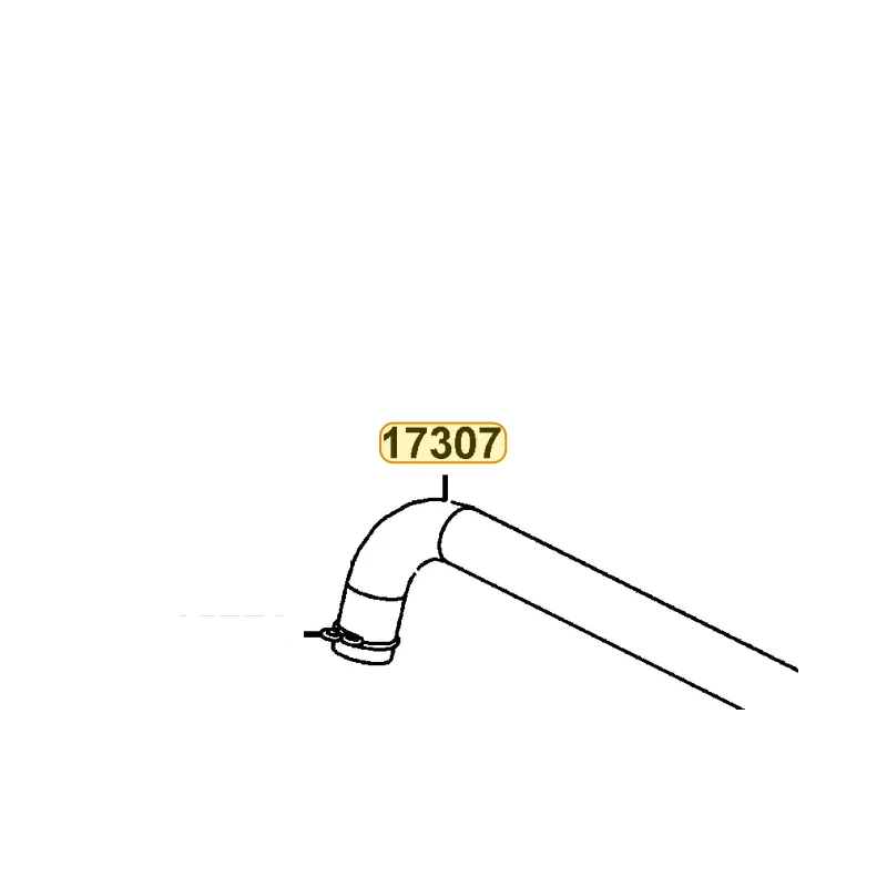 17307-LEA7-900 TUBE A ASSY CANISTER - AIR/C — diagram cutout