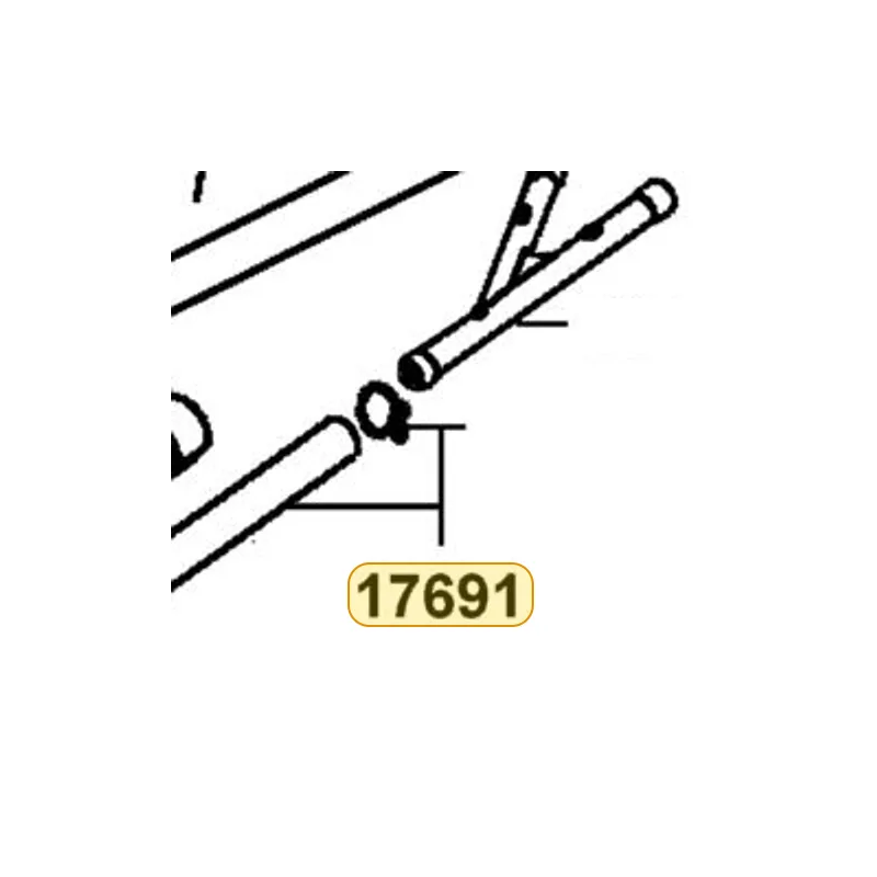 17691-LEA7-M31 TUBE ASSY — diagram cutout
