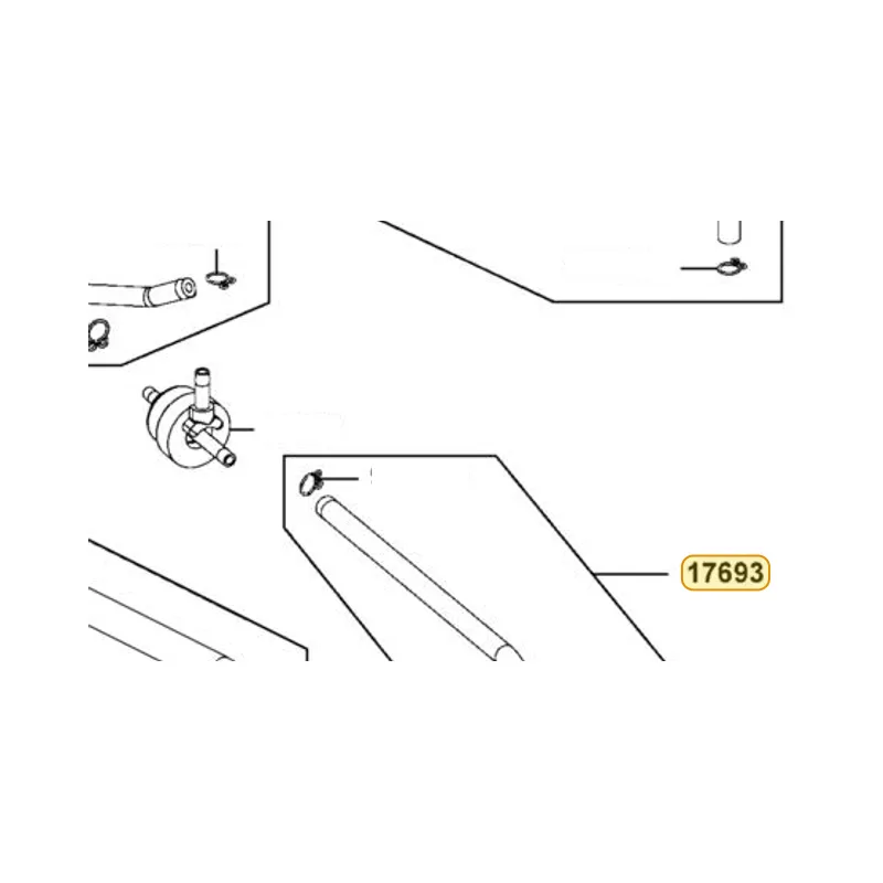 17693-LEA7-M31 TUBE ASSY — diagram cutout