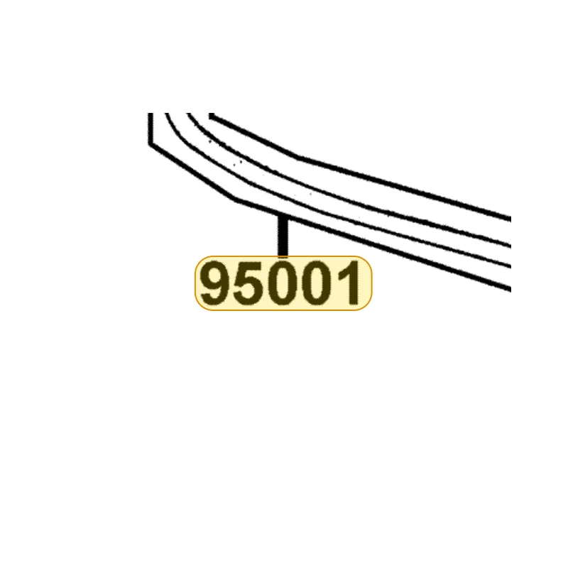 95001-45330-40 TUBE FUEL 4.5*330 — diagram cutout