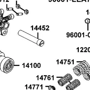 14100-LEA7-E00 SHAFT COMP CAM — diagram cutout