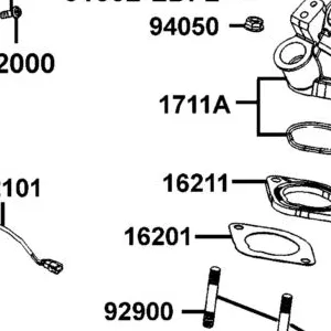 16211-LEA7-E00 INSULATOR CARB — diagram cutout