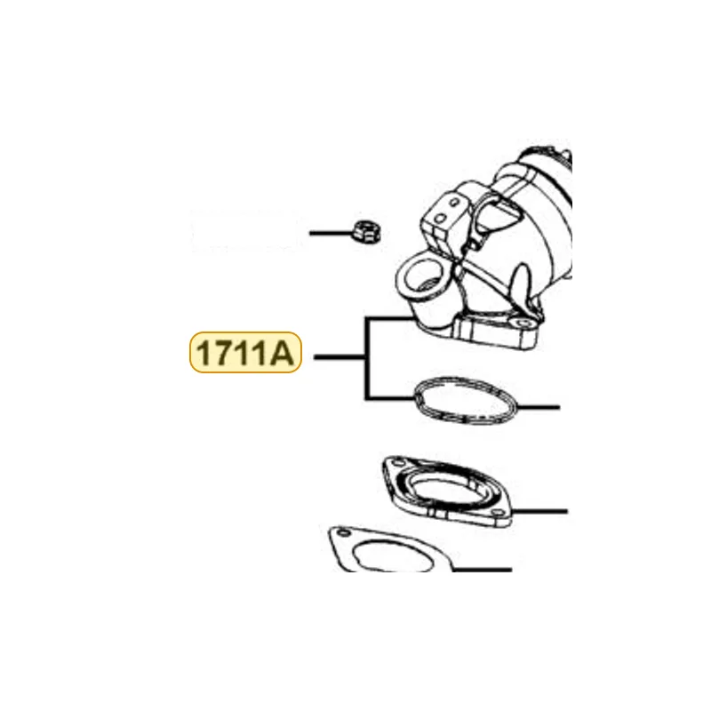 1711A-LEA7-M30 PIPE ASSY INLET — diagram cutout