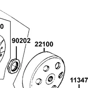 22100-LKG7-E00 OUTER COMP CLUTCH — diagram cutout