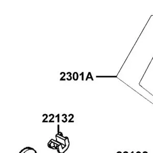 2301A-LKG7-E00 PULLEY SUB ASSY DRIVEN — diagram cutout