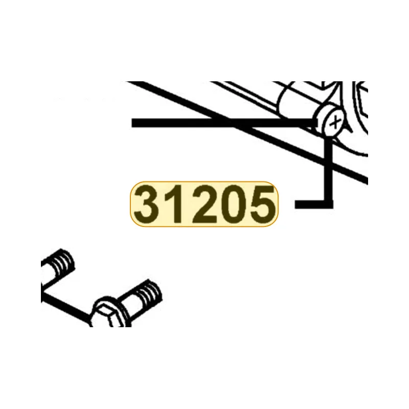 31205-KKJ9-000 BOLT SET — diagram cutout