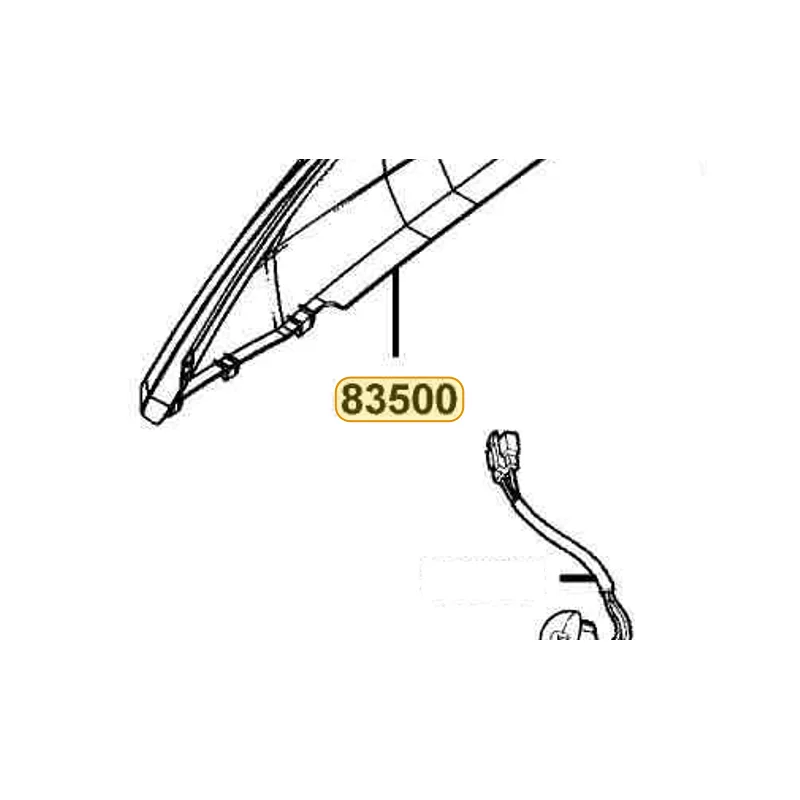 83500-LEA7-E00-HKP COVER R BODY — diagram cutout