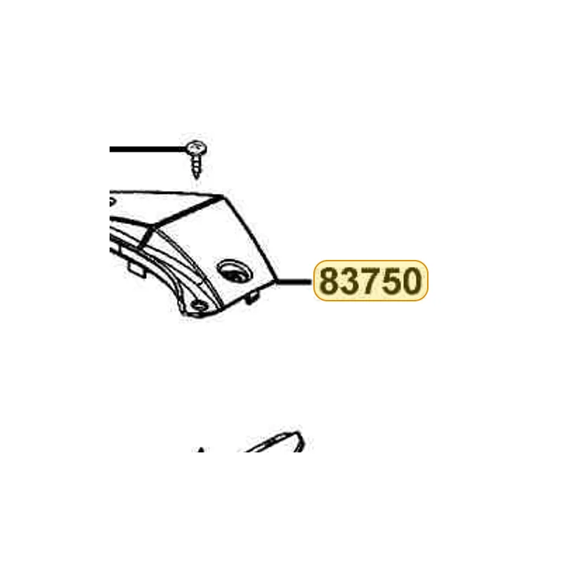 83750-LEA7-E00-HKP COVER RR CENTER — diagram cutout