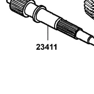23411-LEA7-E00 SHAFT DRIVE — diagram cutout