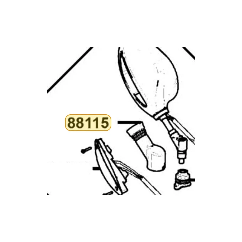 88115-LEA7-M30 CAP MIRROR STEM R — diagram cutout