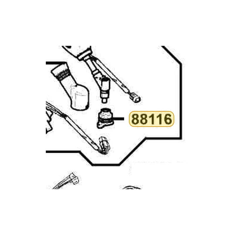 88116-LEA7-M30 COVER KNOCK RUBBER R — diagram cutout