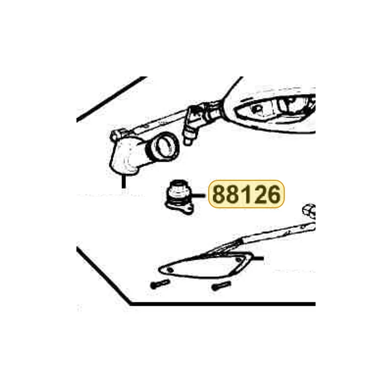 88126-LEA7-M30 COVER KNOCK RUBBER L — diagram cutout