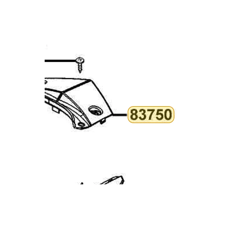 83750-LEA7-E00-N1P COVER RR CENTER — diagram cutout