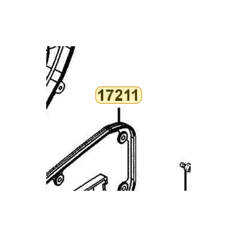 17211-LEA7-E00 ELEMENT AIR/C — diagram cutout