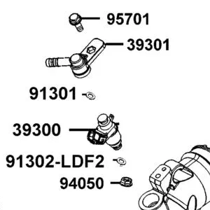 39301-LDF2-M91 CUP COMP FUEL INJECTOR — diagram cutout