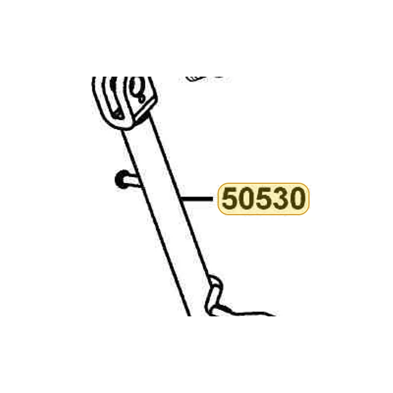 50530-LEA7-E05 STAND COMP SIDE — diagram cutout
