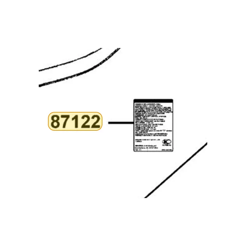 87122-LEA7-M38-T01 MARK EVAPORATIVE E/M — diagram cutout