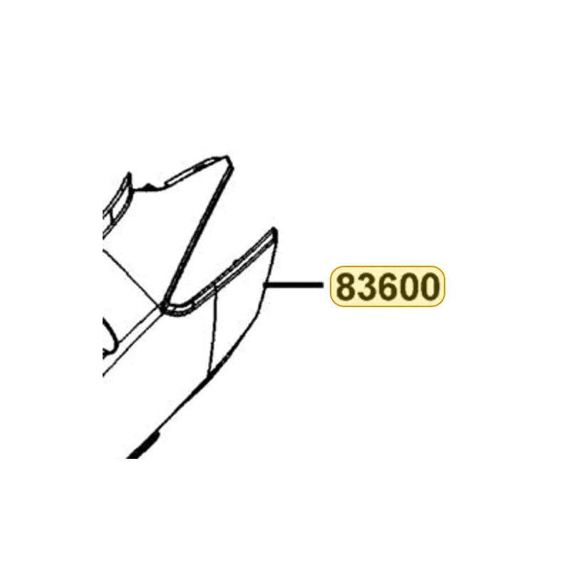 83600-LEA7-E00-JEP COVER L BODY — diagram cutout