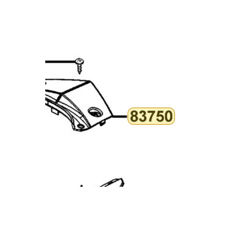 83750-LEA7-E00-JEP COVER RR CENTER — diagram cutout