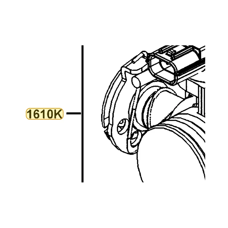 1610K-LEA7-900 THROTTLE BODY ASSY — diagram cutout