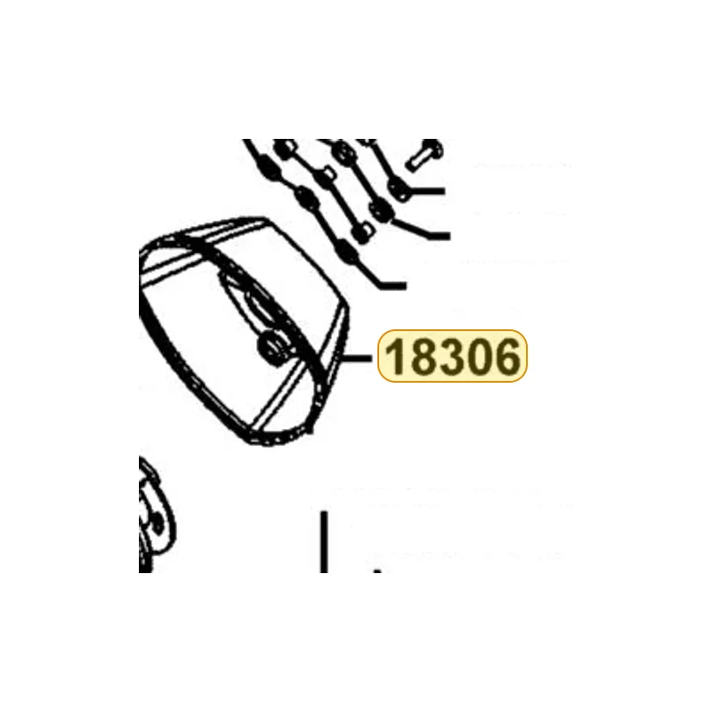18306-LEA7-E00-JDP TAIL CAP MUFFLER — diagram cutout