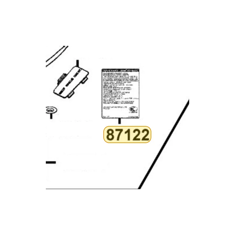 87122-LEA7-MG4-T01 MARK EVAPORATIVE E/M — diagram cutout
