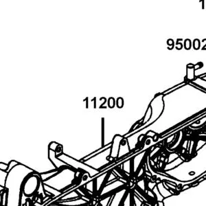 11200-LFA7-305 CRANK CASE ASSY LEFT — diagram cutout