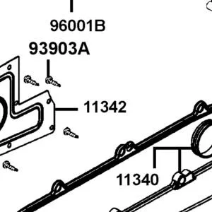 11342-LFA7-900 PLATE L COVER — diagram cutout