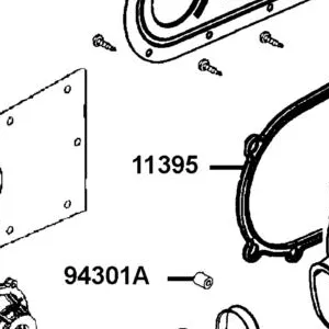 11395-LFA7-E00 GASKET L COVER — diagram cutout
