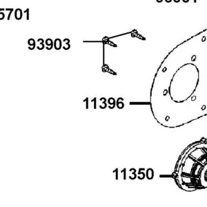 11396-LFA7-900 GASKET L COVER PLATE — diagram cutout