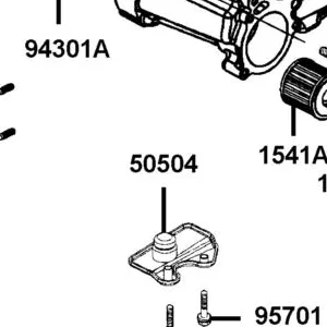 50504-LFA7-E00 STAY MAIN STAND COMP. — diagram cutout