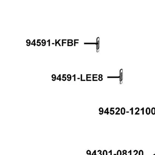 94591-LEE8-E00 CLIP 2*100 — diagram cutout