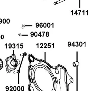 12251-LFA7-E00 GASKET CYLINDER HEAD — diagram cutout