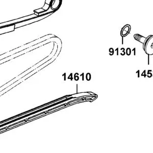 14610-LEB1-900 GUIDE CAM CHAIN — diagram cutout