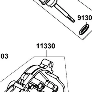 11330-LFA7-E00-MLA COVER COMP R CRANK CASE — diagram cutout