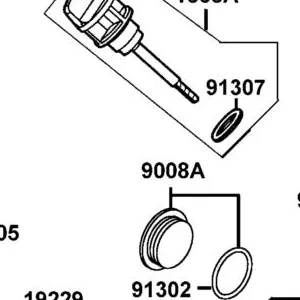 9008A-PTA1-900-NEA CAP ASSY — diagram cutout