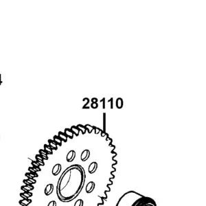 28110-LFA7-E00 GEAR COMP STARTING CLUTCH — diagram cutout