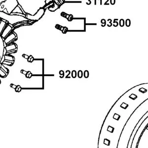 92000-LEA6-900 BOLT HEX 5*40 — diagram cutout