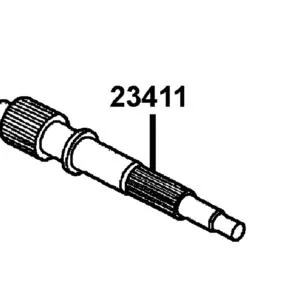 23411-ACJ1-E00 SHAFT DRIVE — diagram cutout
