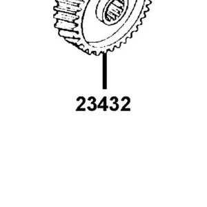 23432-LGE7-E00 GEAR FINAL — diagram cutout