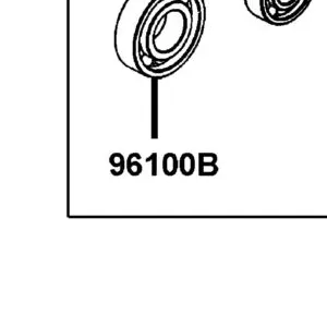 96100-LFE2-900 BRG. BALL RADIAL TMB2/22CC4 — diagram cutout
