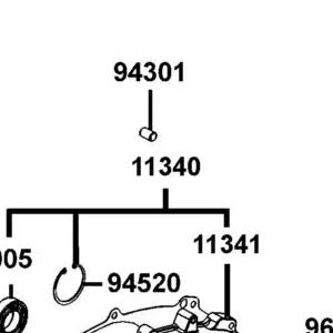 11340-ACD5-E03 COVER COMP L.CRANK CASE — diagram cutout